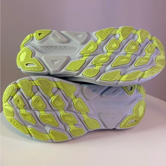 Hoka Sky Blue and Pink Running Shoes - Picture 9 of 10